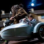 Hagrid et Harry quittent Privet Drive