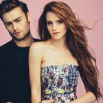 Emma Watson et Douglas Booth (son coéquipier dans le film Noé)