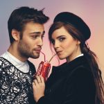 Emma Watson et Douglas Booth (son coéquipier dans le film Noé)