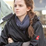 Emma Watson durant le tournage