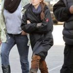 Emma Watson durant le tournage