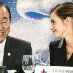 Ban Ki-Moon et Emma Watson