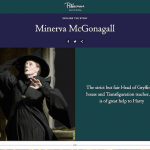 Des informations sur le professeur McGonagall