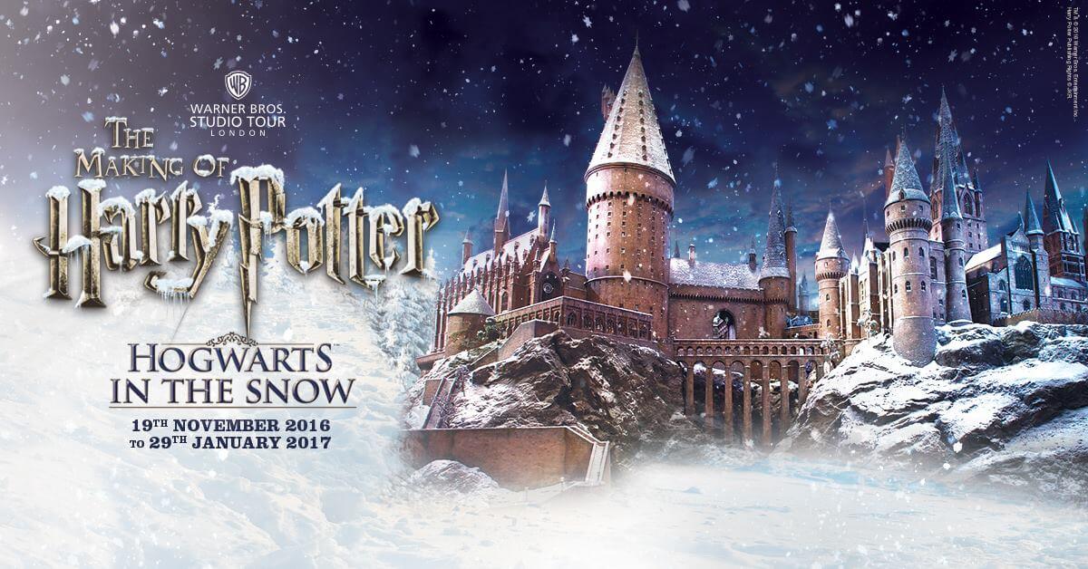 Хогвартс Зимой Обои фото 17