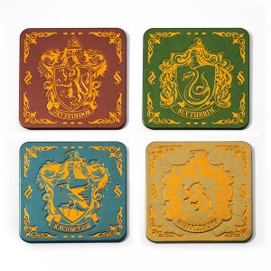 Sous-verres des 4 maisons