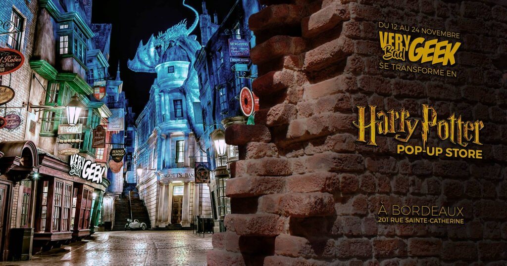 Boutique éphémère Harry Potter