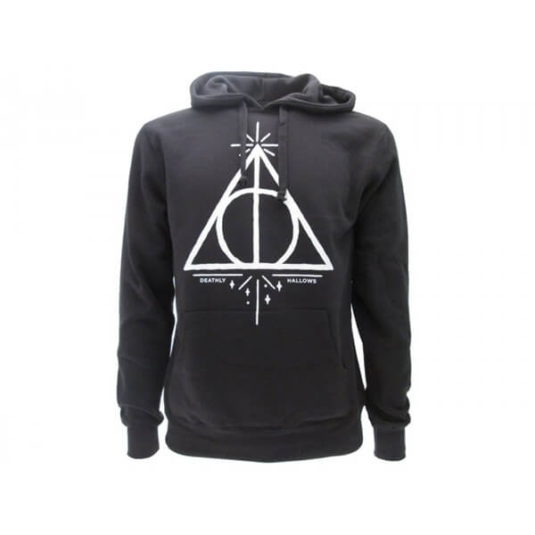 Sweat-Shirt Noir Poudlard & Citation – Harry Potter