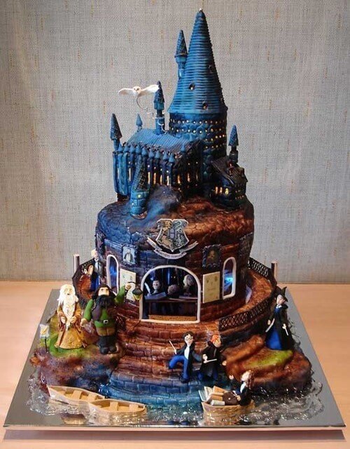 Gâteau Harry Potter - Le Doux Fruit, Pâtisseries Artisanales