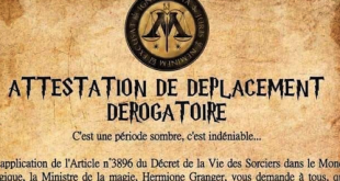 Attestation déplacement magique