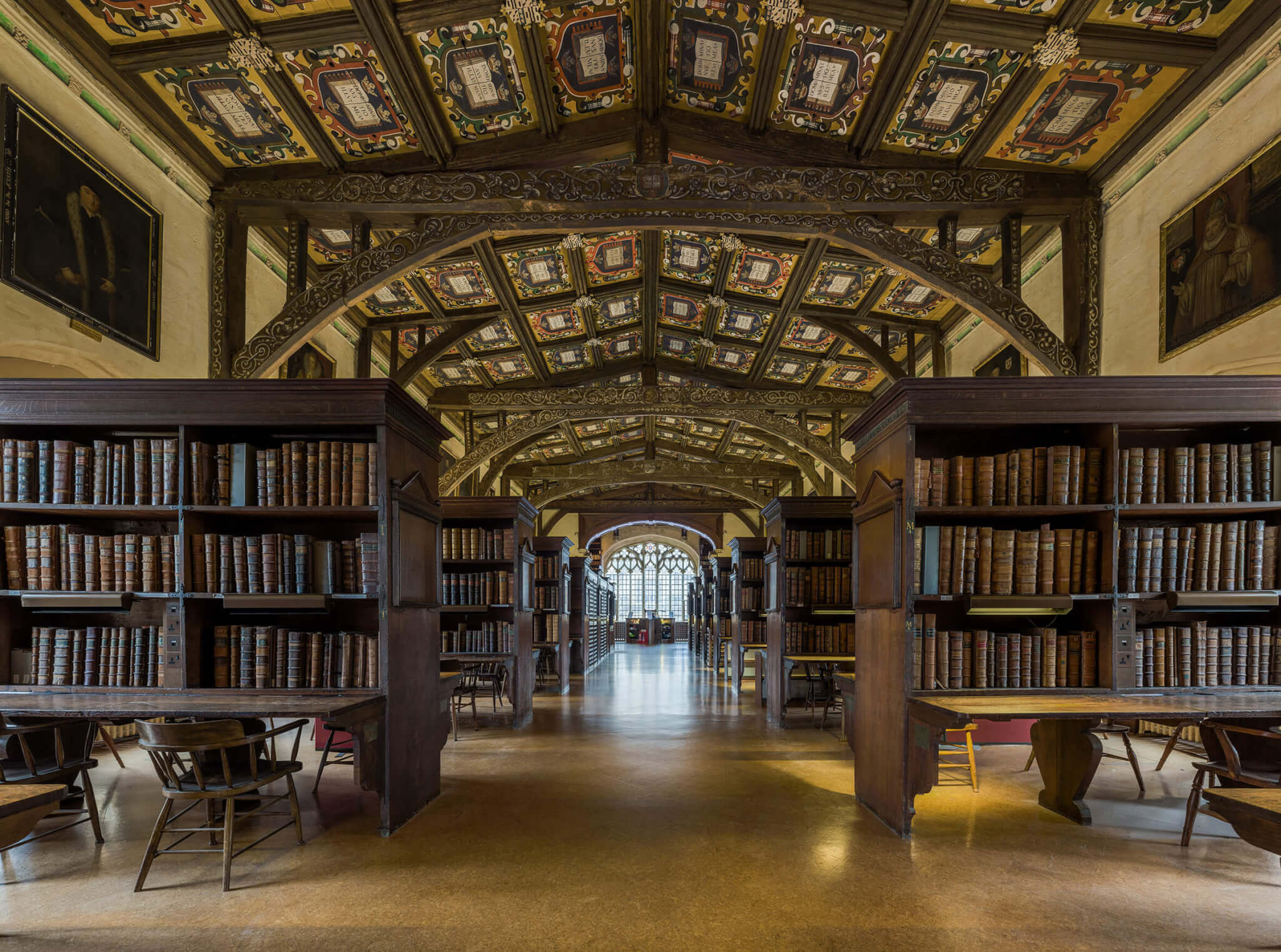 Voyage dans le monde des sorciers bibliothèque Duke Humfrey