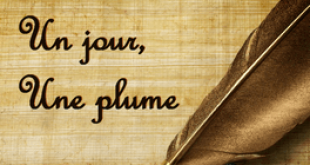 #unJourUnePlume