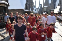 The Wizarding World of Harry Potter at Universal Orlando Resort celebrates its official public grand opening today with help from Harry Potter film actors, including Daniel Radcliffe, Rupert Grint, Tom Felton, Matthew Lewis and thousands of excited fans – officially becoming the only place in the world where the adventures of Harry Potter come to life.