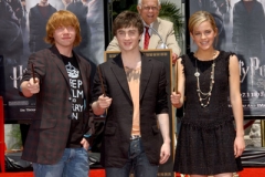 at the "Harry Potter and the Order of the Phoenix" - Hand, Footprint and Wand ceremony at the Grauman's Chinese Theatre on July 9, 2007 in Hollywood, California.