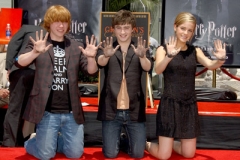 at the "Harry Potter and the Order of the Phoenix" - Hand, Footprint and Wand ceremony at the Grauman's Chinese Theatre on July 9, 2007 in Hollywood, California.